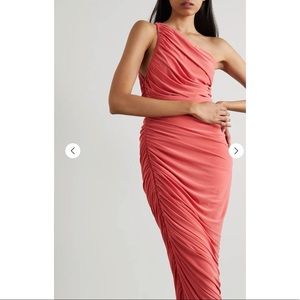 NORMA KAMALI
Diana one-shoulder ruched stretch-jersey dress